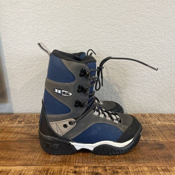 Sims Turbo Men\'s Snowboard Boots Blue Lace Up Stitched - Size 7 US 40 EUR main image 4